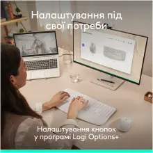Купити Комплект клавіатура та миша Logitech MK880 Signature Comfort Plus Combo Off-White (920-014033) - фото 11