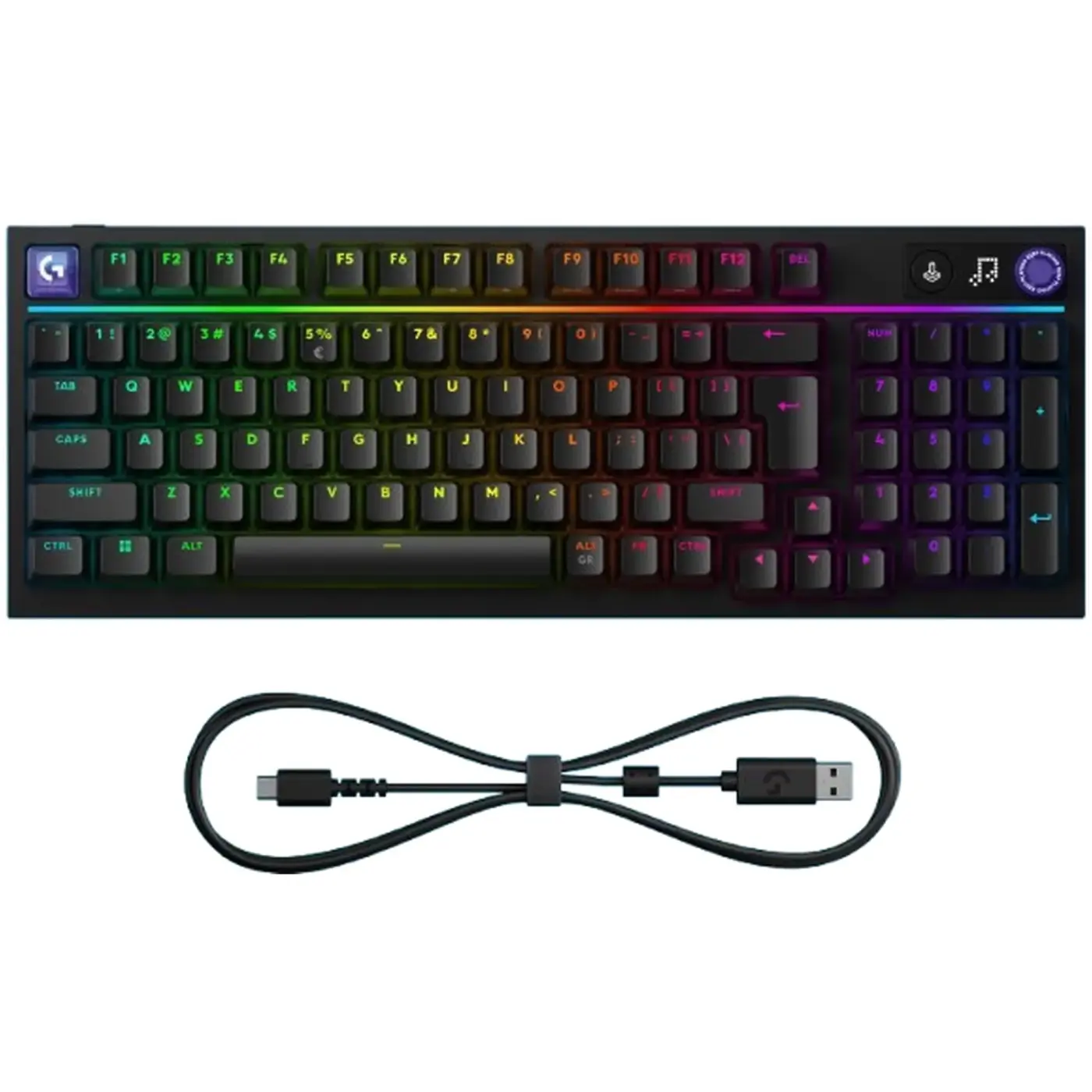 Купить Клавиатура Logitech G316 X 98 Tactile Wired Gaming Black (920-014205) - фото 2