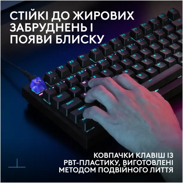 Купить Клавиатура Logitech G316 X 98 Tactile Wired Gaming Black (920-014205) - фото 9
