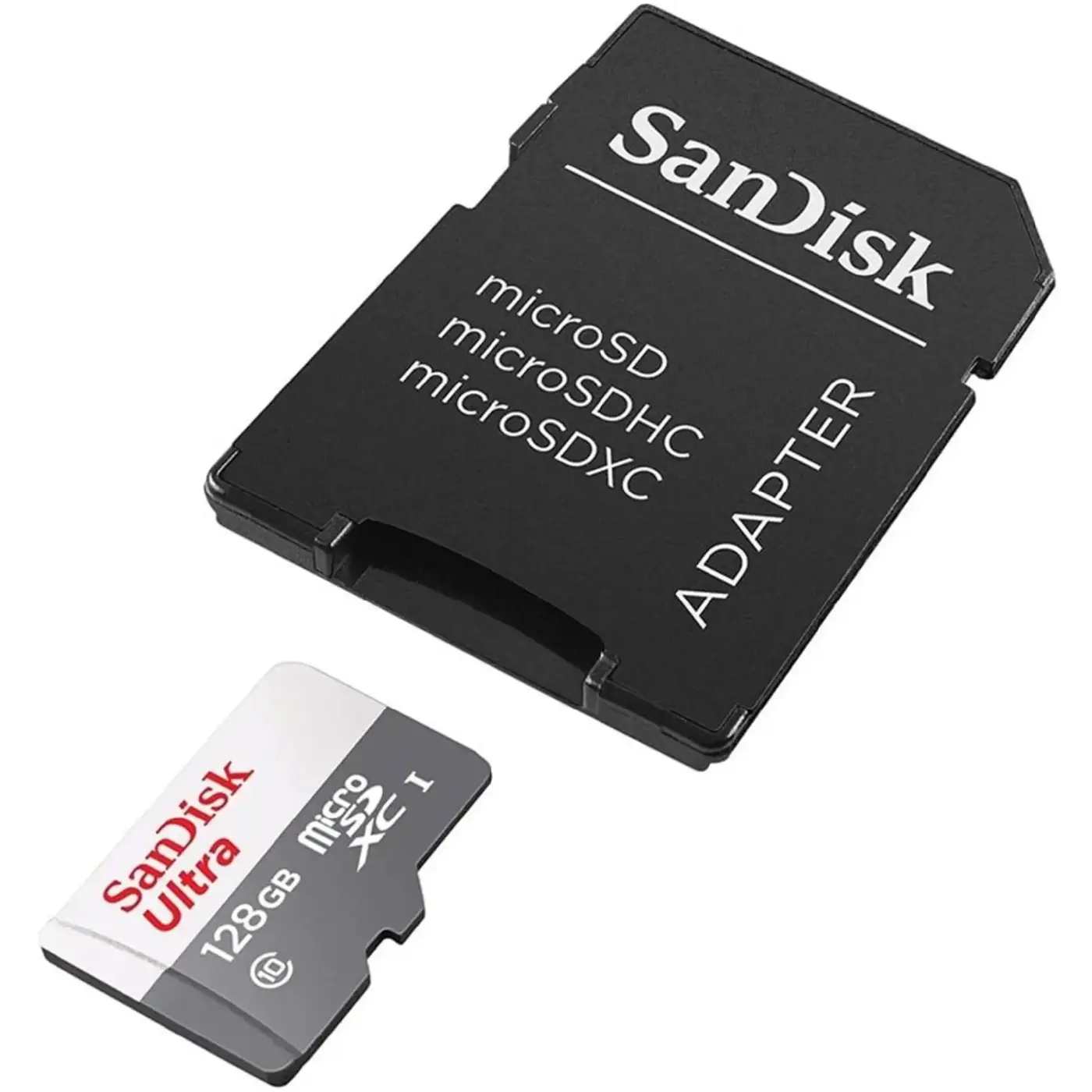 Купити Карта пам’яті SanDisk microSD 32GB C10 UHS-I R100MB/s Ultra + SD (SDSQUNR-032G-GN3MA) - фото 3