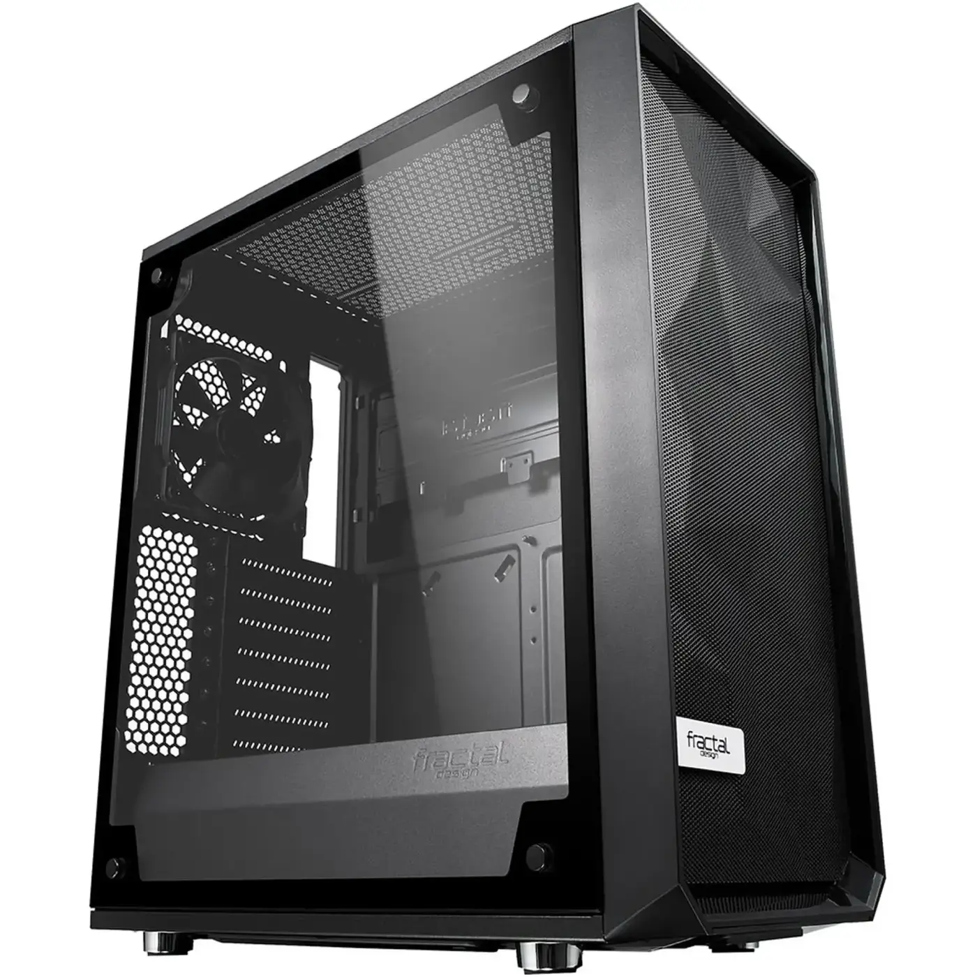 Купить Корпус Fractal Design TG Meshify C Blackout TG (FD-CA-MESH-C-BKO-TG) - фото 1
