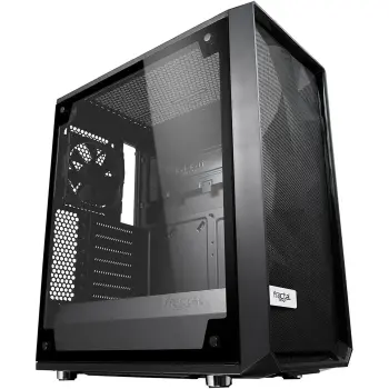 Купить Корпус Fractal Design TG Meshify C Blackout TG (FD-CA-MESH-C-BKO-TG) - фото 1