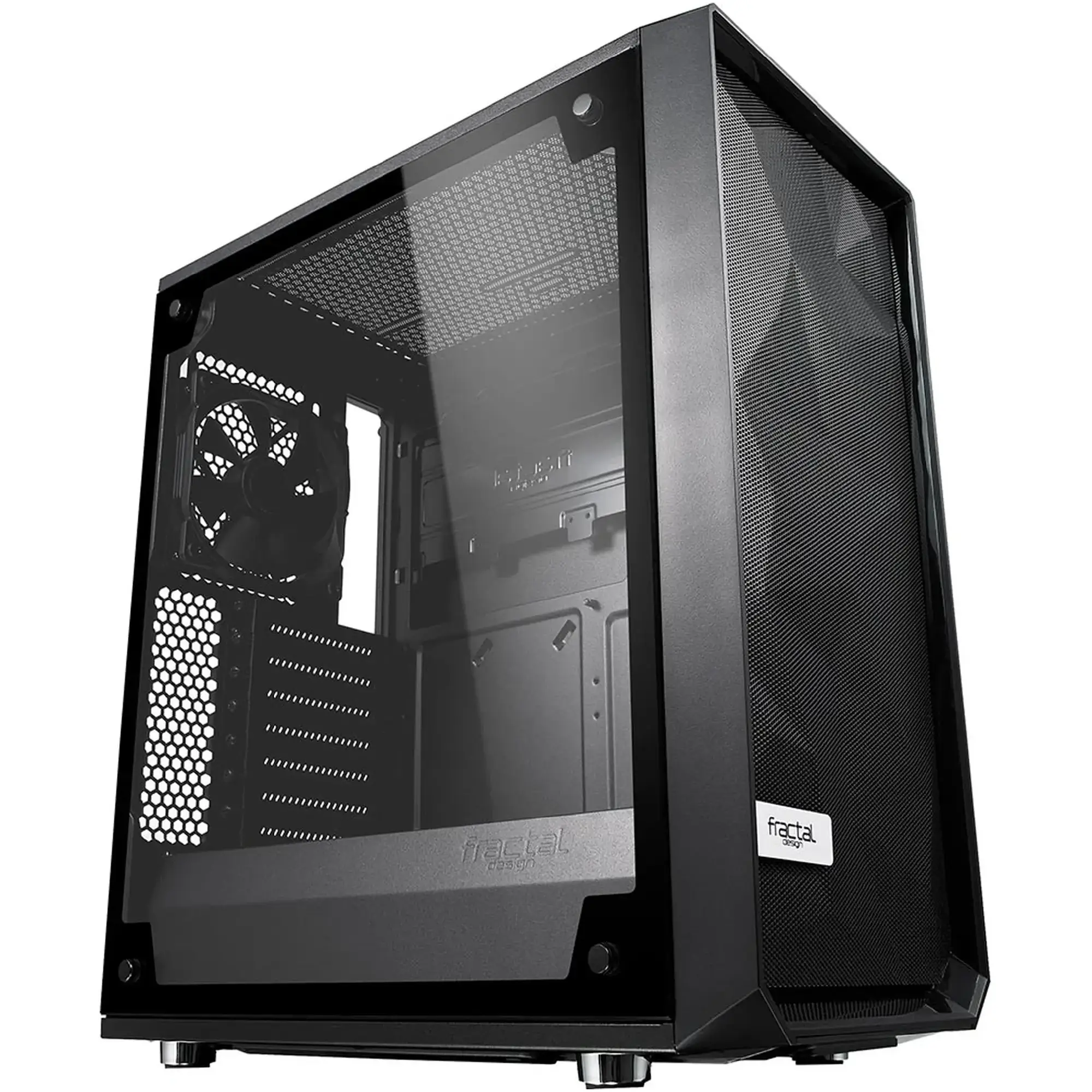 Купить Корпус Fractal Design TG Meshify C Blackout TG (FD-CA-MESH-C-BKO-TG) - фото 1