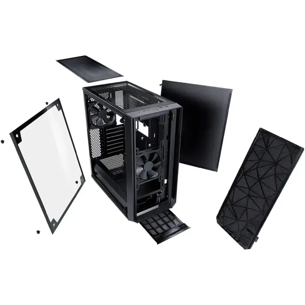 Купить Корпус Fractal Design TG Meshify C Blackout TG (FD-CA-MESH-C-BKO-TG) - фото 15