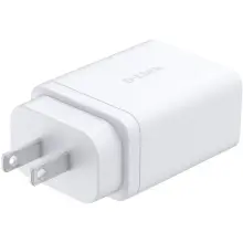 Купити Мережевий зарядний пристрій D-Link DCP-651 65Вт GaN 2хUSB-С, 1xUSB-A White - фото 1