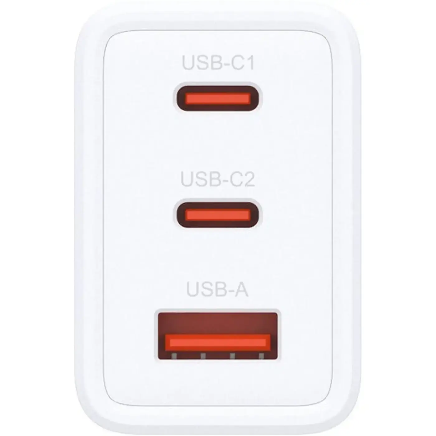 Купити Мережевий зарядний пристрій D-Link DCP-651 65Вт GaN 2хUSB-С, 1xUSB-A White - фото 3