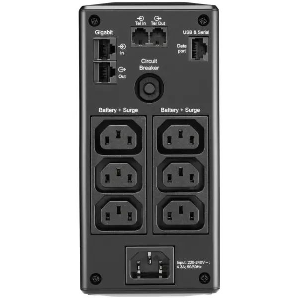 Купити ДБЖ (UPS) APC Back-UPS Pro BR 650VA, LCD (BR650MI) - фото 4