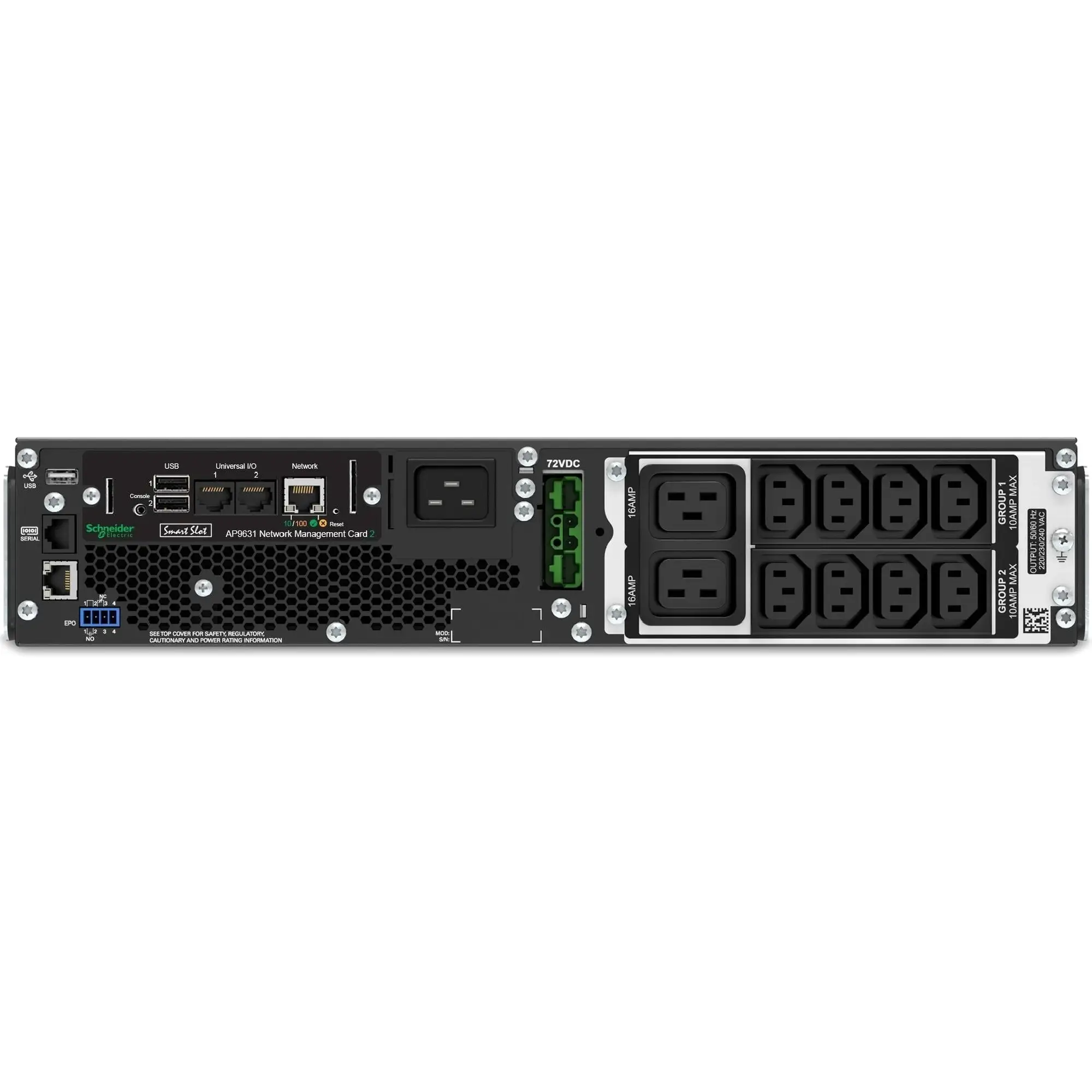 Купити ДБЖ (UPS) APC Smart-UPS SRT 3000VA RM-NC (SRT3000RMXLI-NC) - фото 3