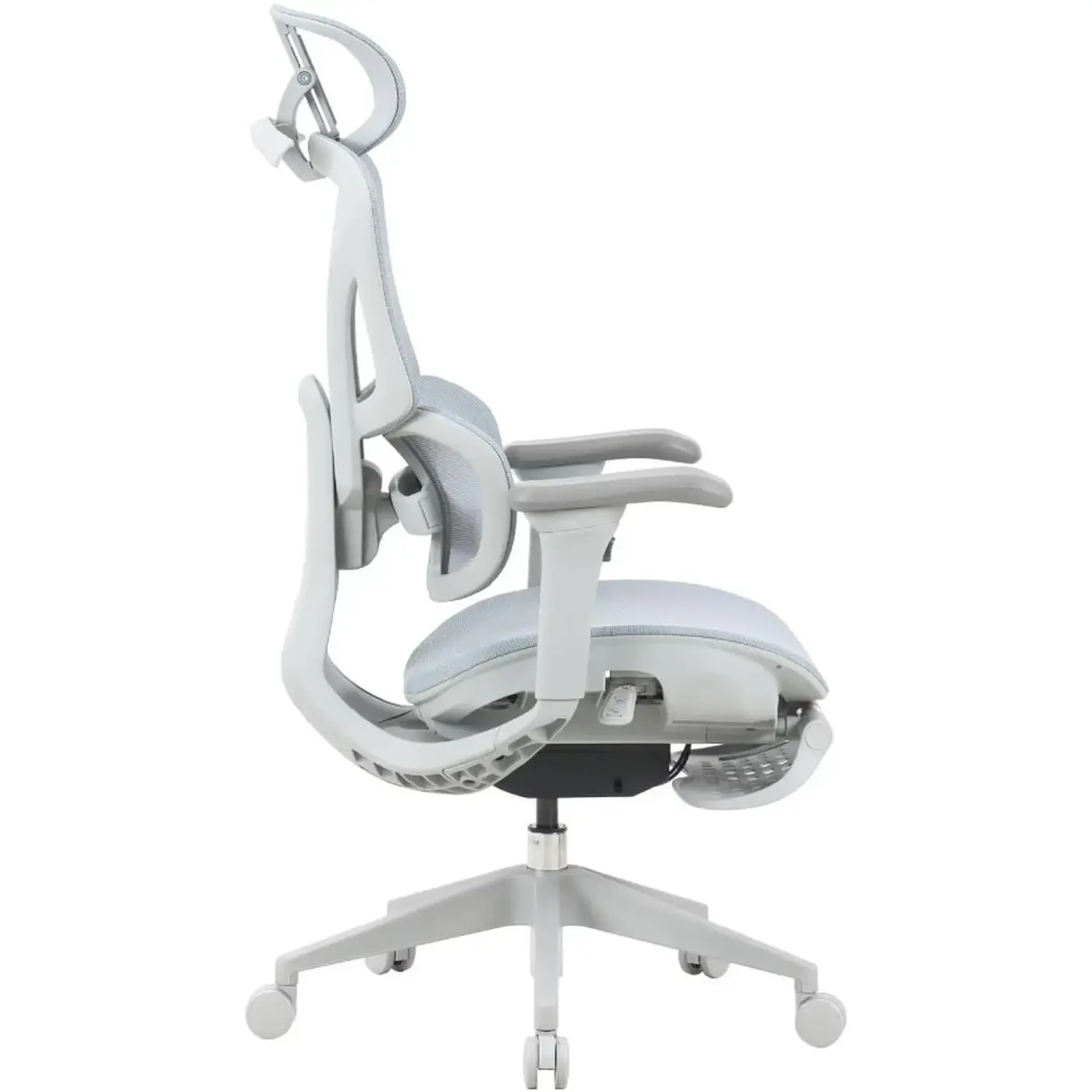 Купити Крісло для геймерів OfficePro Elite OC950GLB Gray/Light Blue - фото 5