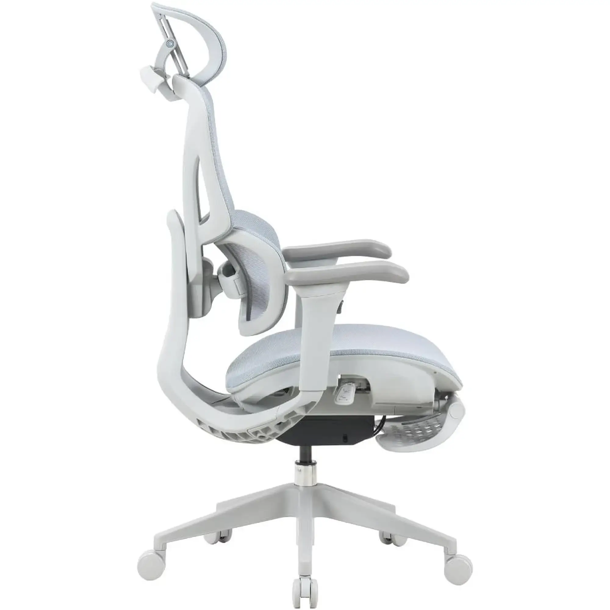 Купити Крісло для геймерів OfficePro Elite OC950GLB Gray/Light Blue - фото 5