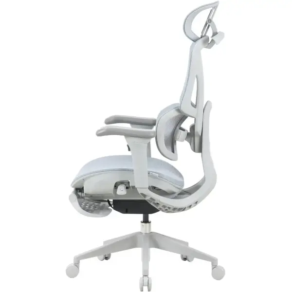 Купити Крісло для геймерів OfficePro Elite OC950GLB Gray/Light Blue - фото 6