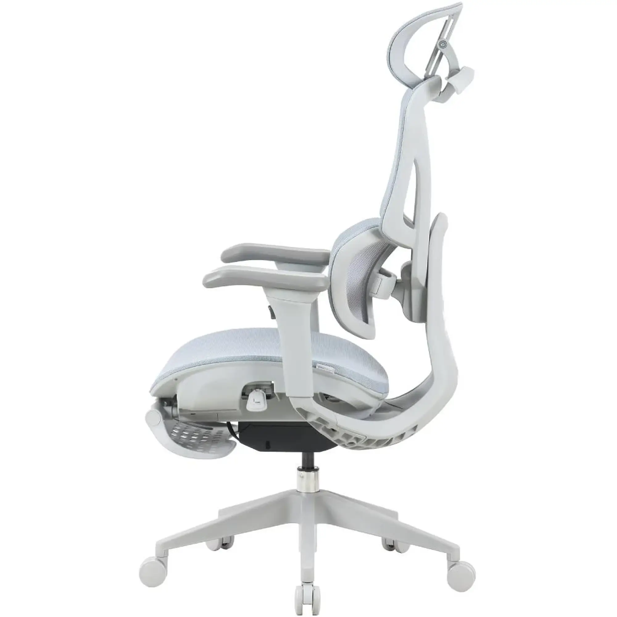 Купити Крісло для геймерів OfficePro Elite OC950GLB Gray/Light Blue - фото 6