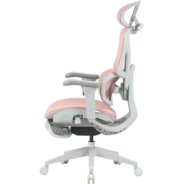 Купити Крісло для геймерів OfficePro Elite OC950GLP Gray/Light Pink - фото 4