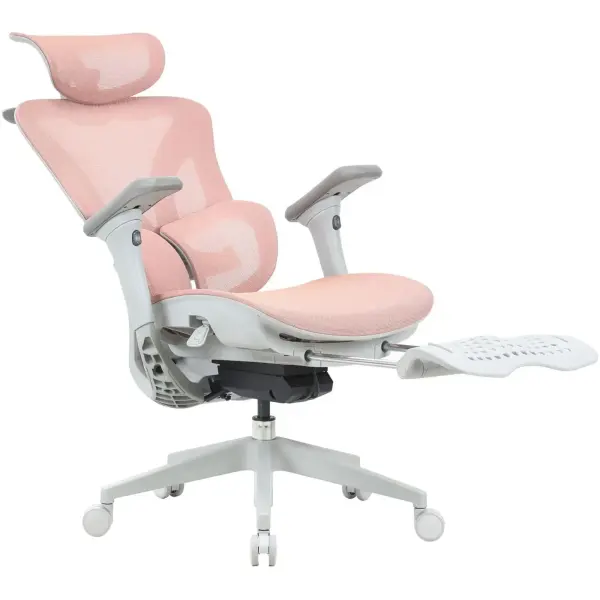 Купити Крісло для геймерів OfficePro Elite OC950GLP Gray/Light Pink - фото 6