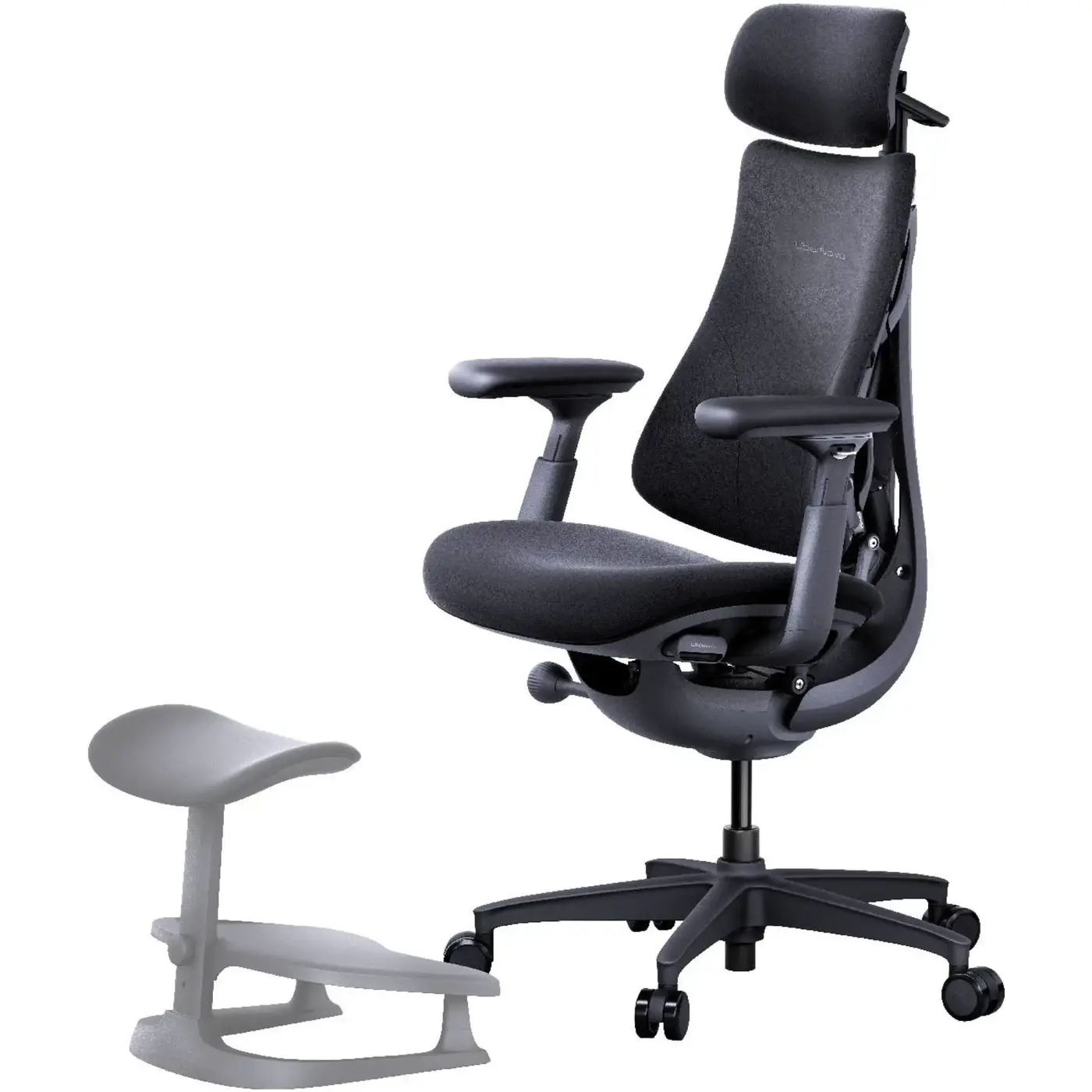 Купити Крісло офісне ергономічне LiberNovo Omni Midnight Black (CP-GW-0000015-00-01) - фото 6