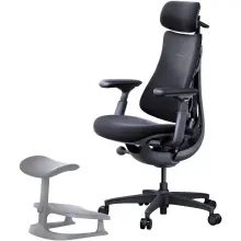 Купити Крісло офісне ергономічне LiberNovo Omni Midnight Black (CP-GW-0000015-00-01) - фото 6