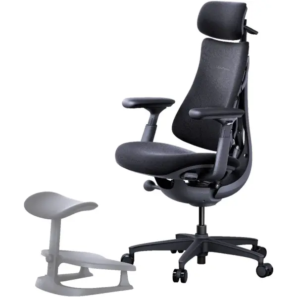 Купити Крісло офісне ергономічне LiberNovo Omni Midnight Black (CP-GW-0000015-00-01) - фото 6