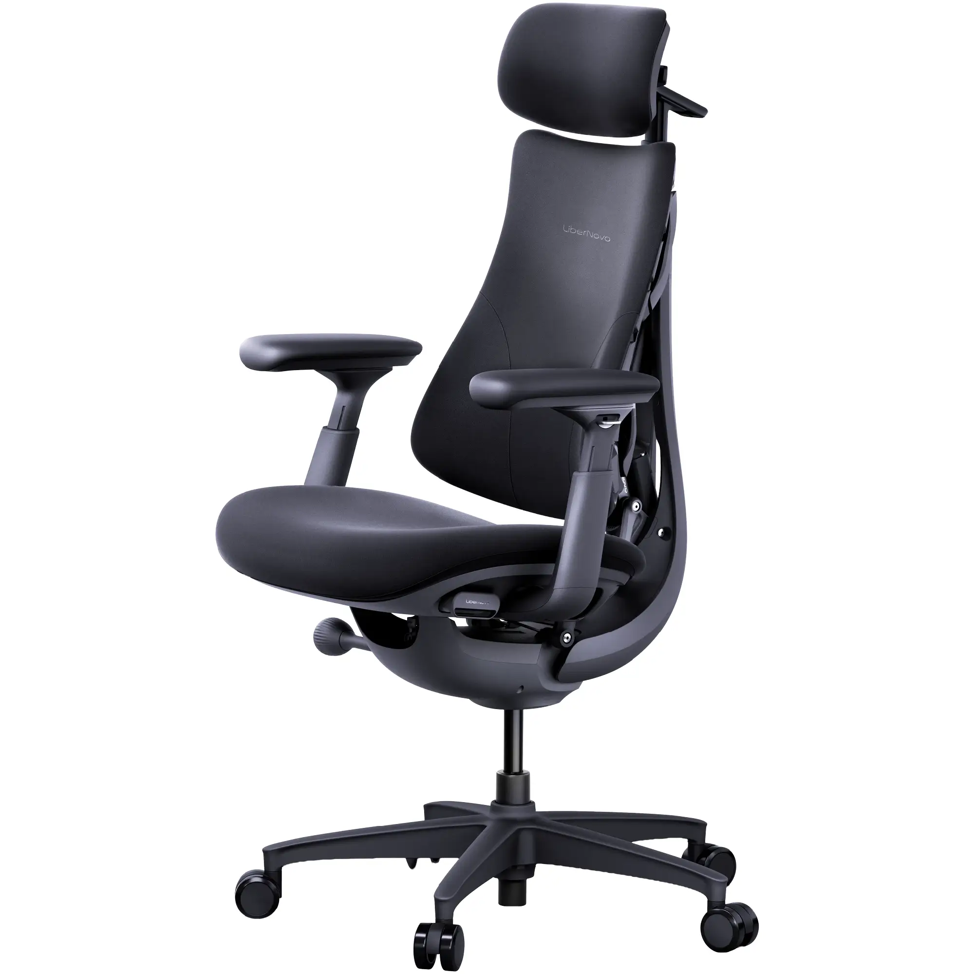 Купити Крісло офісне ергономічне LiberNovo Omni Midnight Black (CP-GW-0000015-00-01) - фото 2