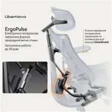 Купити Крісло офісне ергономічне LiberNovo Omni Midnight Black (CP-GW-0000015-00-01) - фото 8