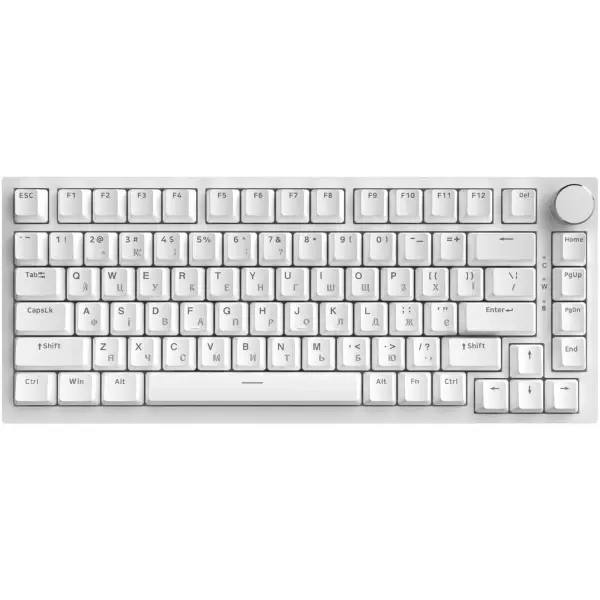 Купити Клавіатура Ajazz AK820 Red Switch White USB-C (AK820-R-W) - фото 2