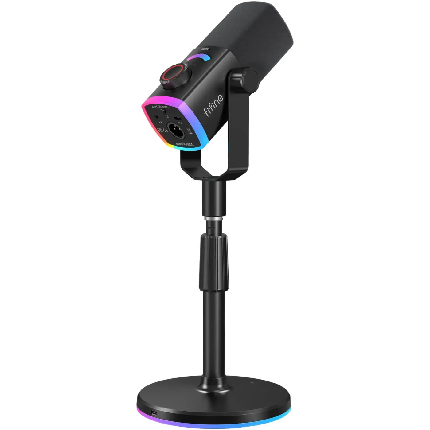 Купить Микрофон Fifine AM8PROS XLR/USB Black - фото 1