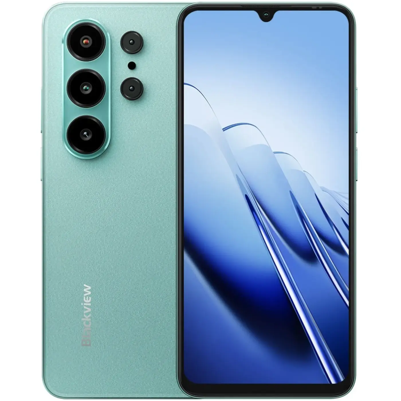 Купить Смартфон Blackview WAVE 10 8/128GB Green (6931548318460) - фото 1