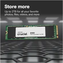 Купить SSD диск Crucial E100 2TB M.2 (CT2000E100SSD8) - фото 4