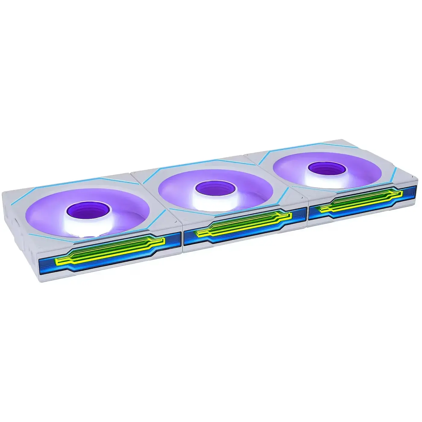 Купити Вентилятор Lian Li Uni Fan SL-INF Wireless 120 Reverse Blade 3-Pack White (G99.12RSLIN1W3W.00) - фото 1
