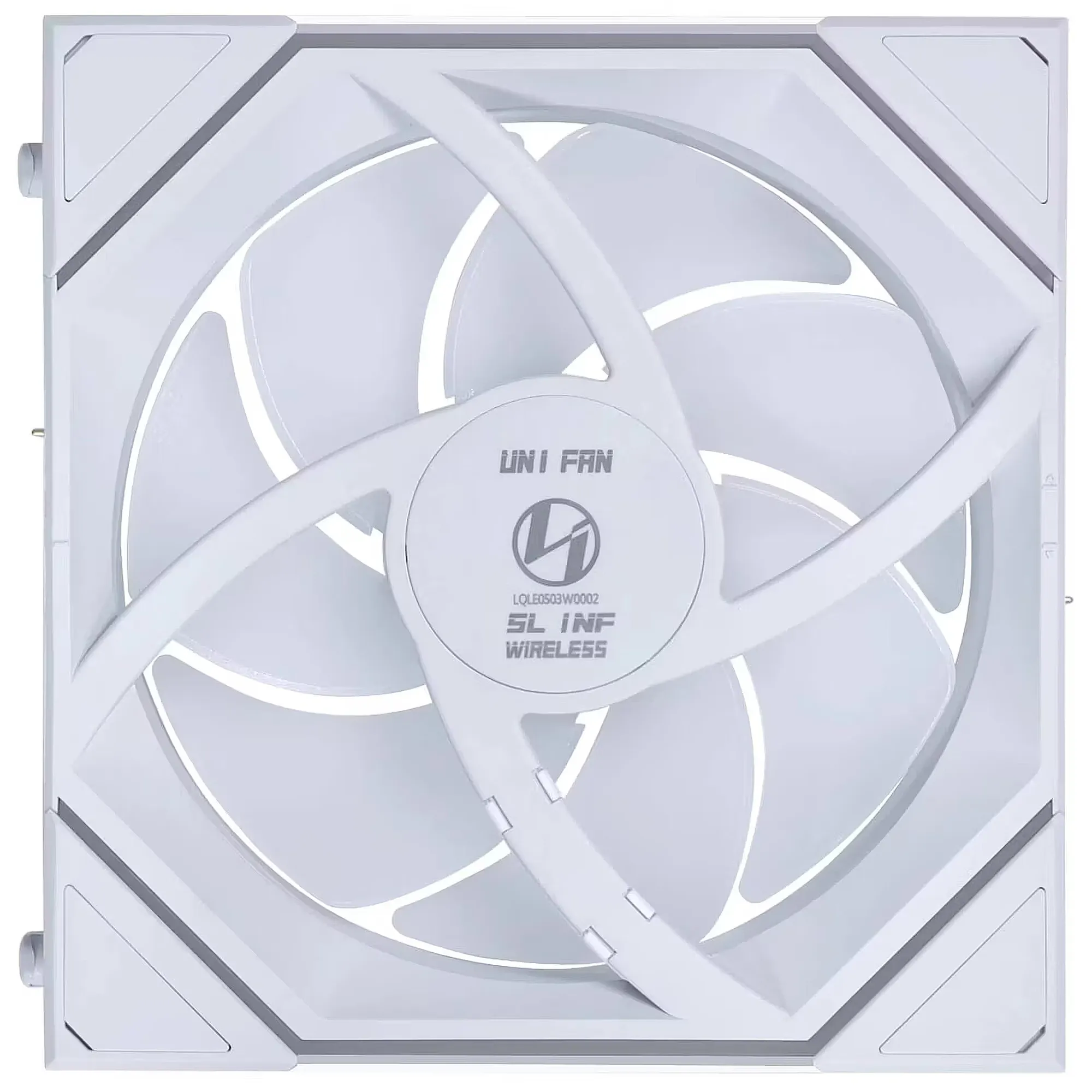 Купити Вентилятор Lian Li Uni Fan SL-INF Wireless 120 3-Pack  White (G99.12SLIN1W3W.00) - фото 4