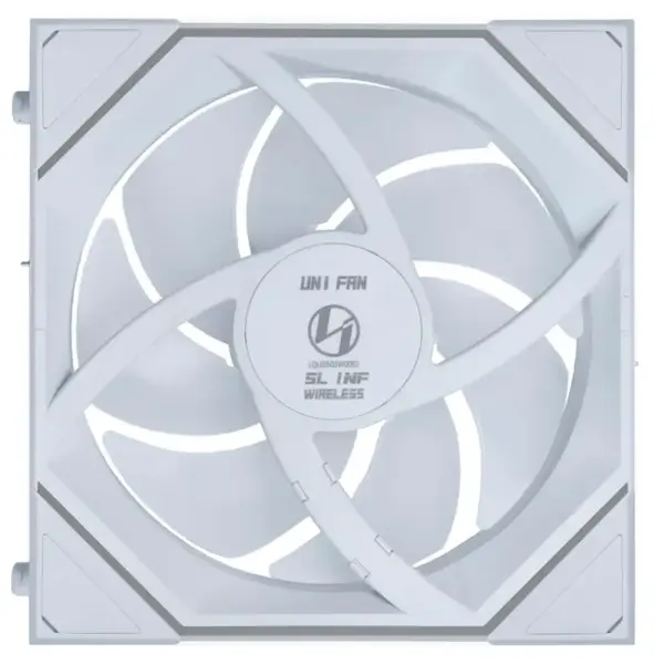 Купити Вентилятор Lian Li Uni Fan SL-INF Wireless 120 Reverse Blade White (G99.12RSLIN1W1W.00) - фото 6