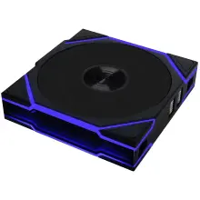 Купить Вентилятор Lian Li Uni Fan TL Wireless Reverse Blade 3-Pack Black (G99.12RTL1W3B.00) - фото 4