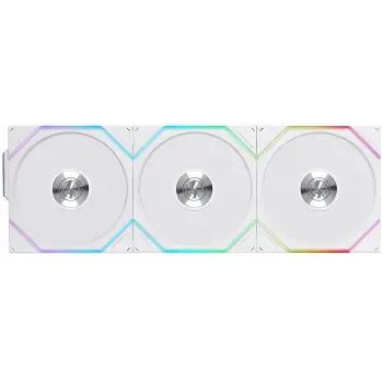 Купити Вентилятор Lian Li Uni Fan TL Wireless Reverse Blade 3-Pack White (G99.12RTL1W3W.00) - фото 1
