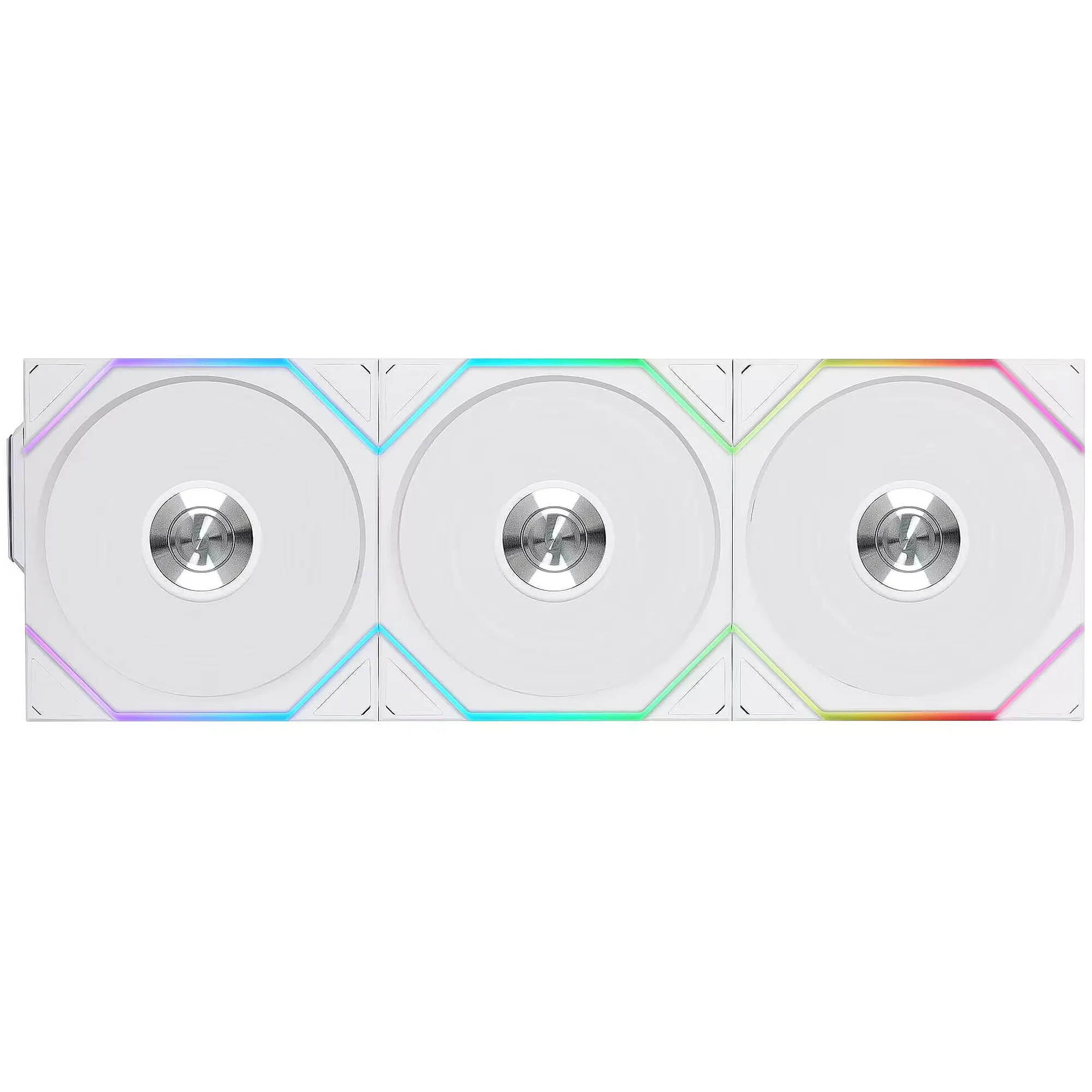 Купити Вентилятор Lian Li Uni Fan TL Wireless Reverse Blade 3-Pack White (G99.12RTL1W3W.00) - фото 1