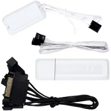 Купити Вентилятор Lian Li Uni Fan TL Wireless Reverse Blade 3-Pack White (G99.12RTL1W3W.00) - фото 5