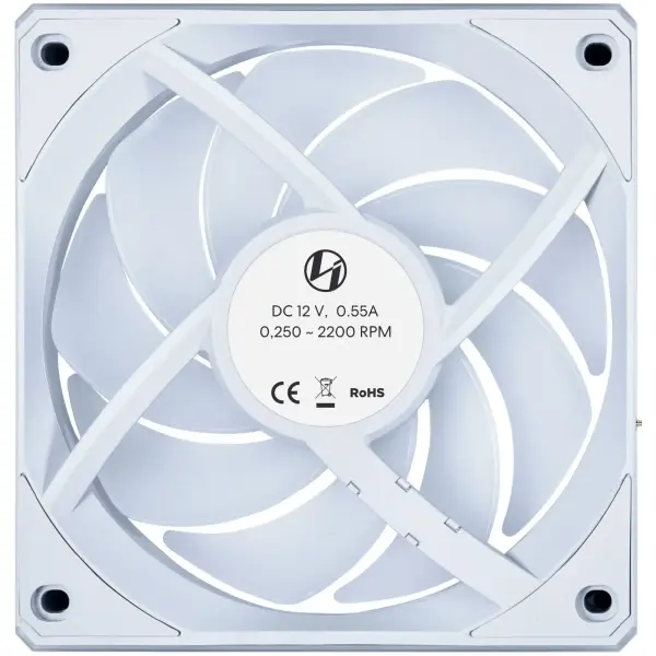 Купити Вентилятор Lian Li Uni Fan CL Wireless 120 White (G99.12CL1W1W.00) - фото 4