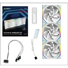 Купить Вентилятор Lian Li Uni Fan SL Wireless 120 Reverse Blade 3-Pack White (G99.12RSL1W3W.00) - фото 7