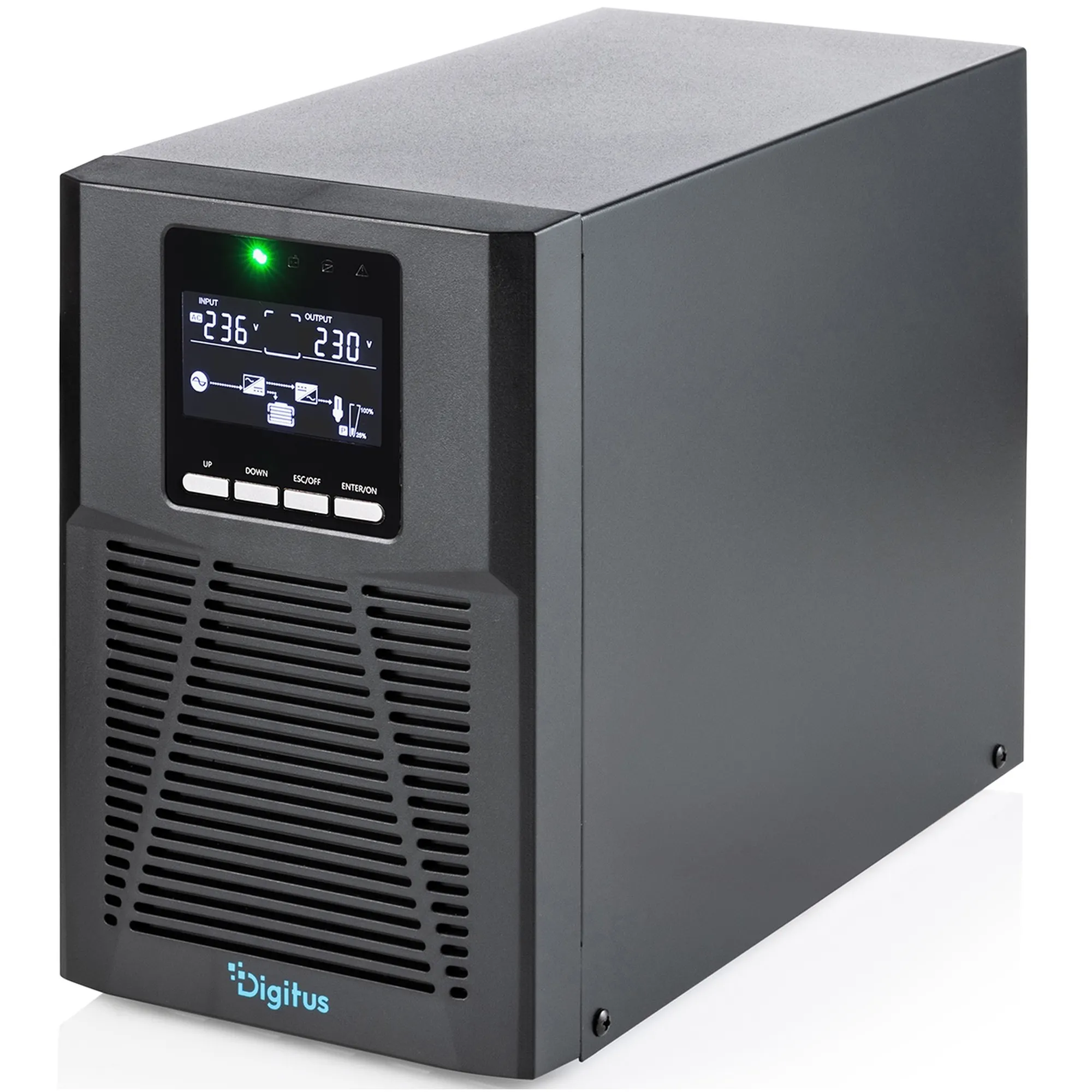 Купити ДБЖ (UPS) Digitus Tower 1000VA (DN-170130) - фото 2