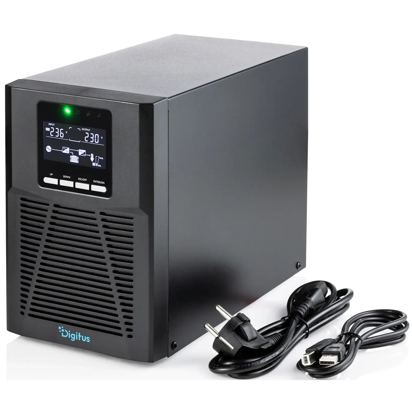 Купити ДБЖ (UPS) Digitus Tower 1000VA (DN-170130) - фото 4