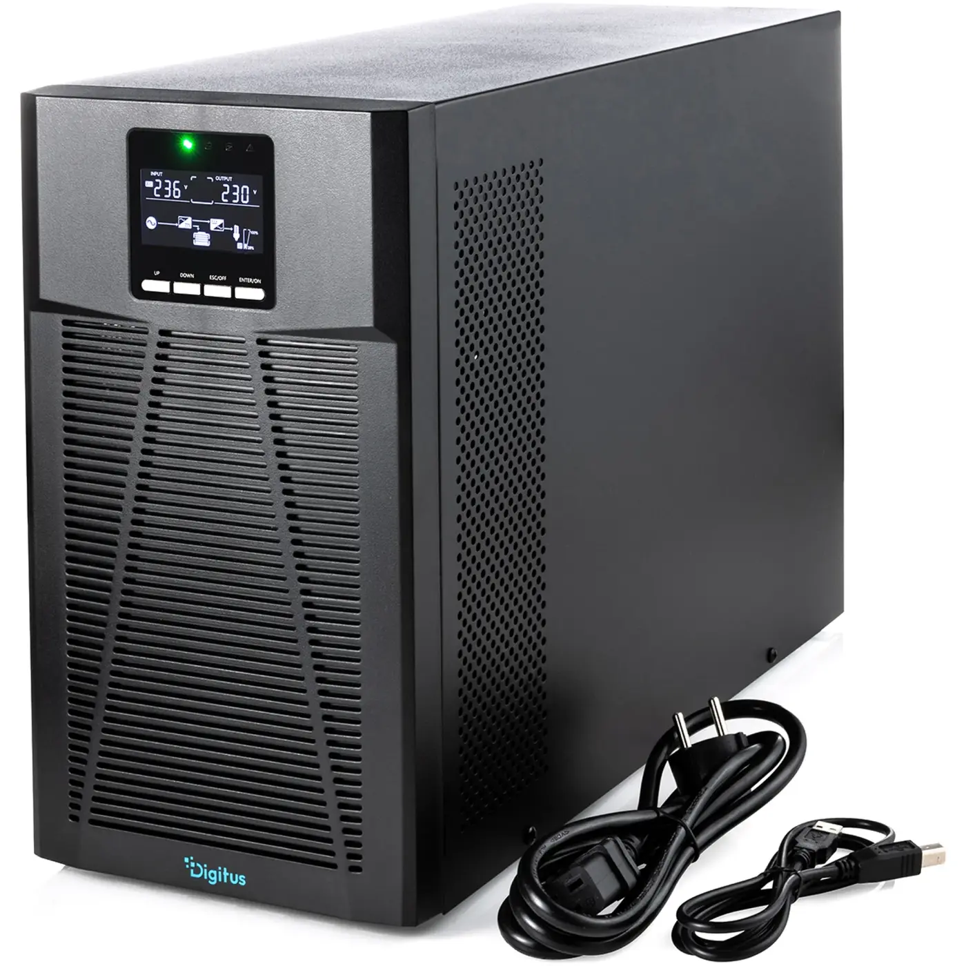 Купити ДБЖ (UPS) Digitus Tower 3000VA (DN-170132) - фото 3