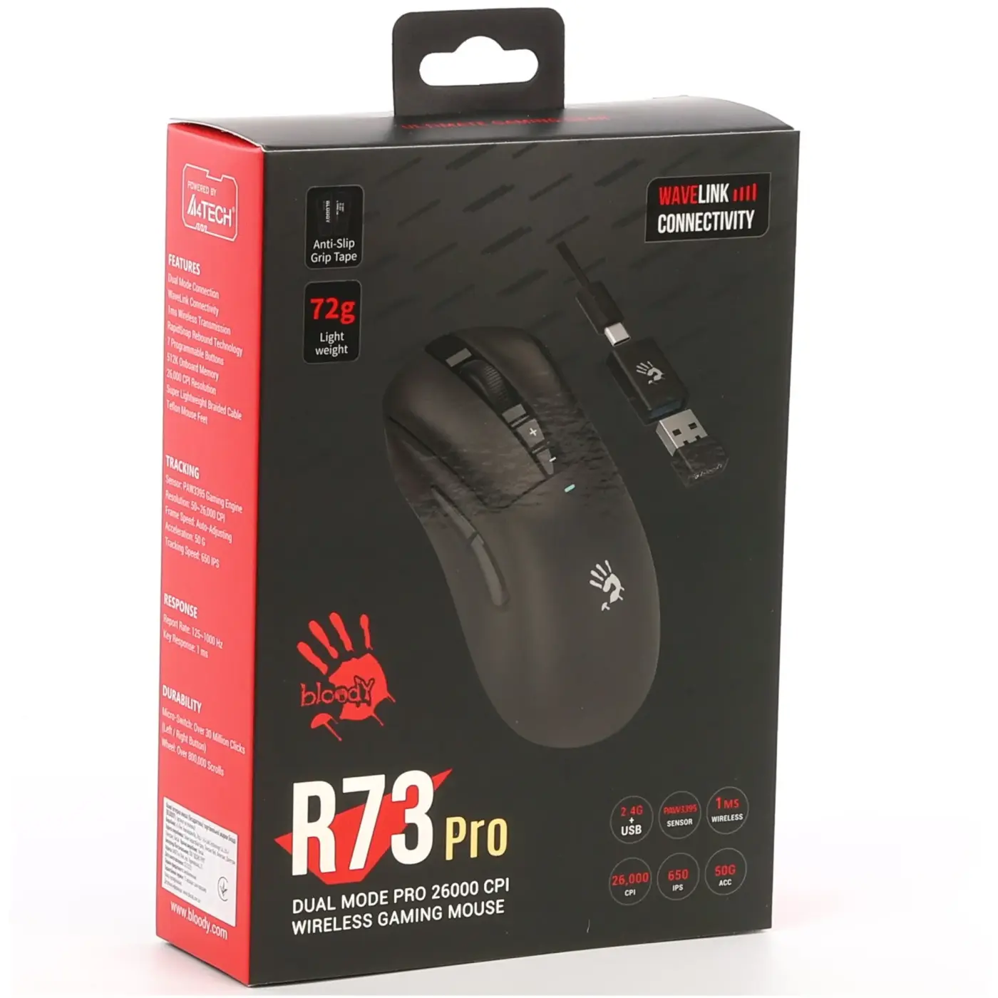 Купити Мишка A4Tech Bloody R73 Pro Wireless Black - фото 10