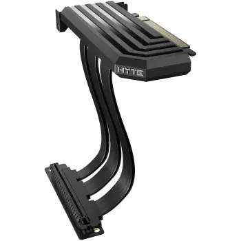 Купить Райзер Hyte PCIE 4.0 Luxury Riser Cable 200mm Black (CA-Y101-PCIE4.0 Riser Cable-black) - фото 1