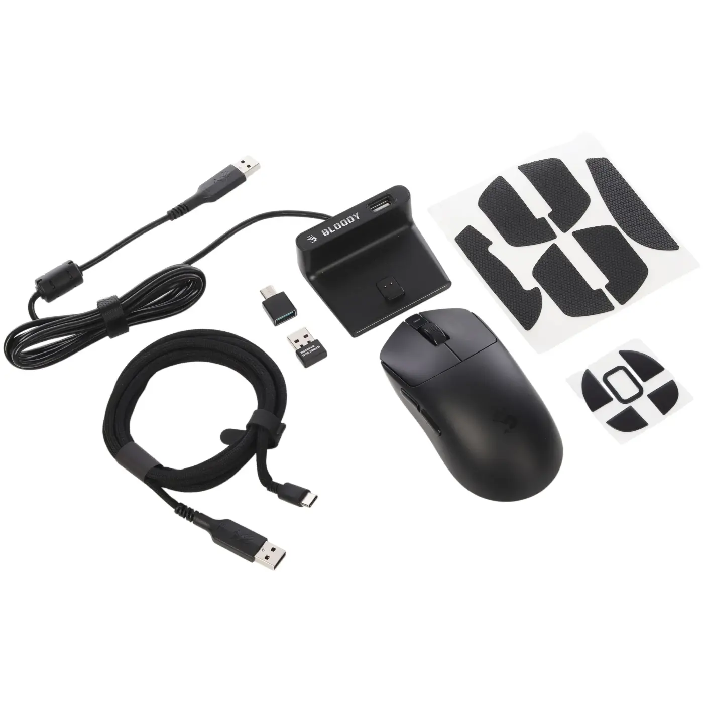 Купити Мишка A4Tech Bloody R77 Ultra Wireless Dock Black - фото 8