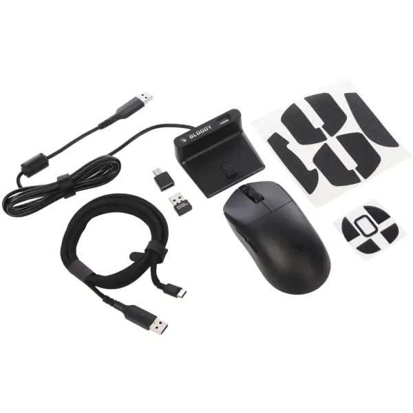 Купити Мишка A4Tech Bloody R77 Ultra Wireless Dock Black - фото 8