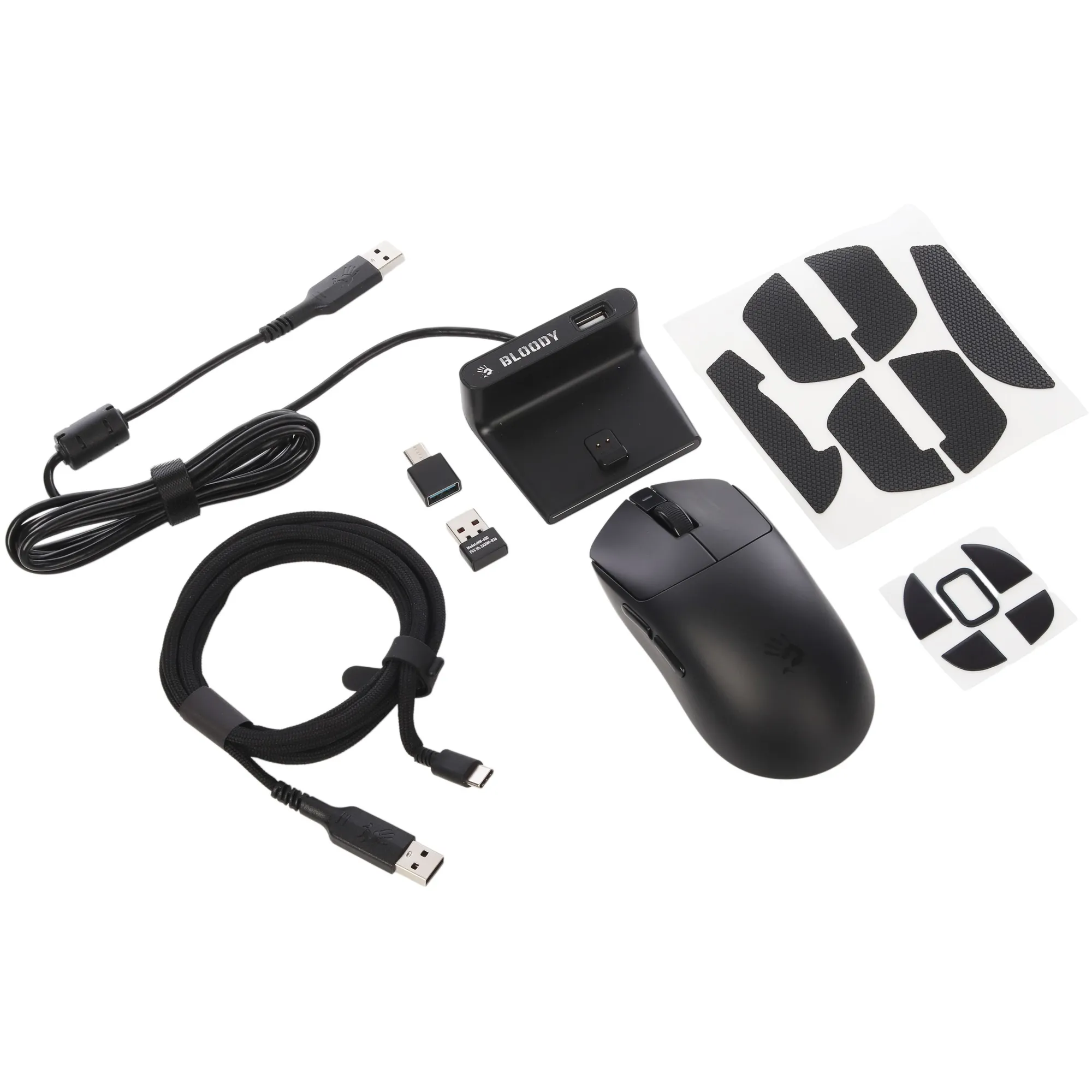 Купити Мишка A4Tech Bloody R77 Ultra Wireless Dock Black - фото 8