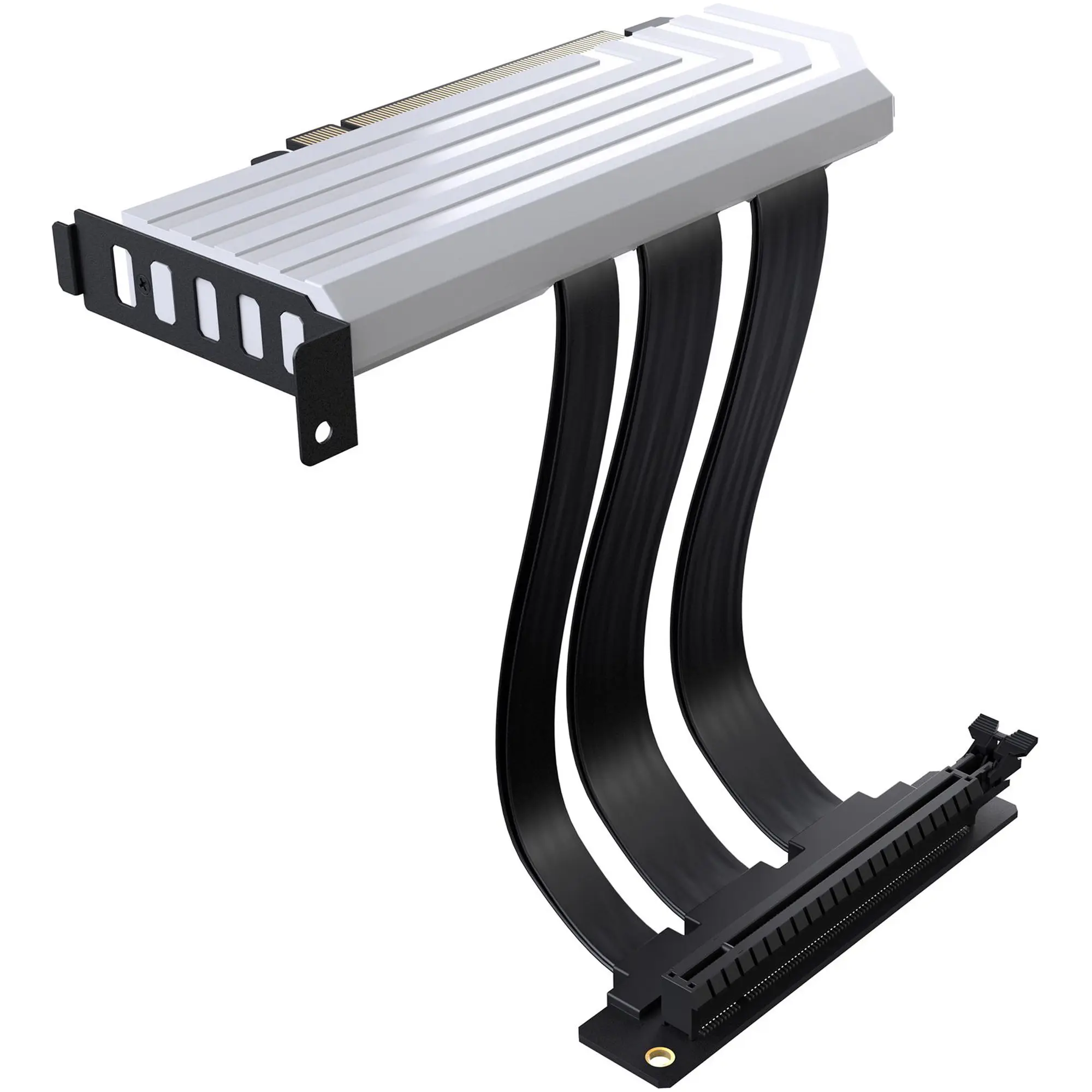 Купить Райзер Hyte PCIE 4.0 Luxury Riser Cable 200mm White (CA-Y101-PCIE Riser Cable-white) - фото 3