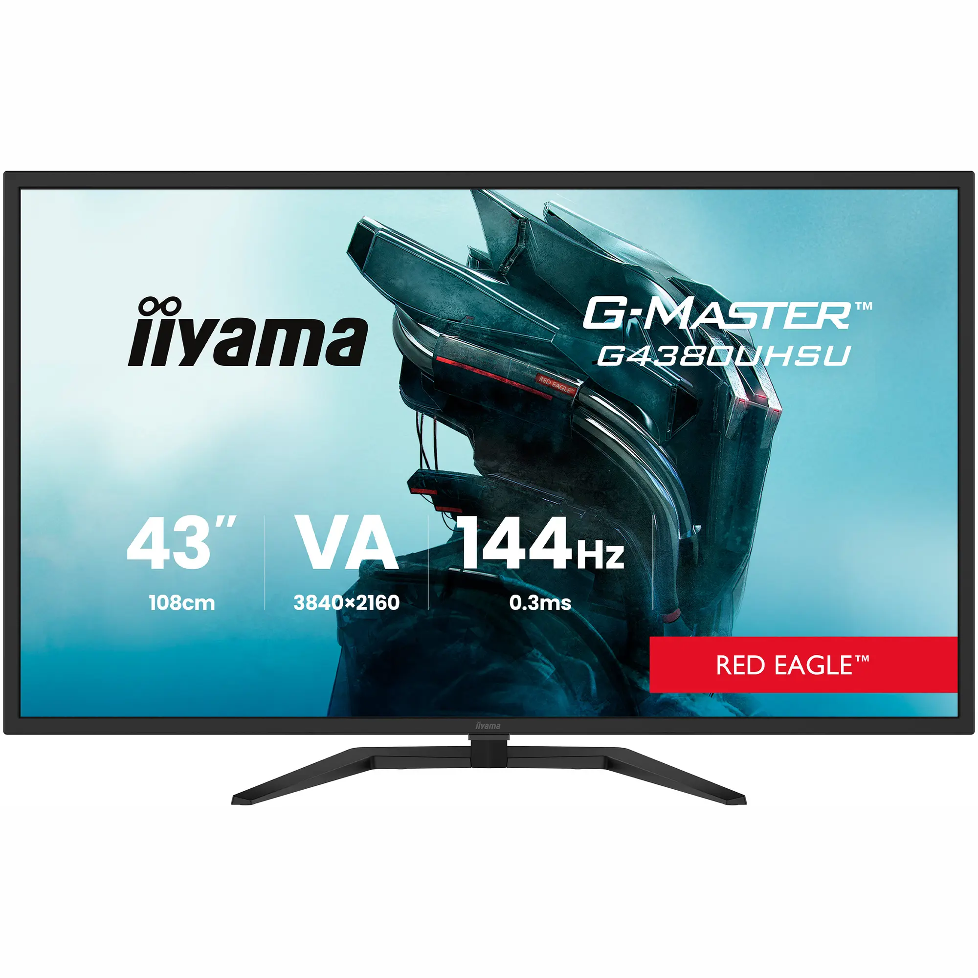 Купить Монитор 42.5" Iiyama G-Master G4380UHSU-B2 Red Eagle - фото 1