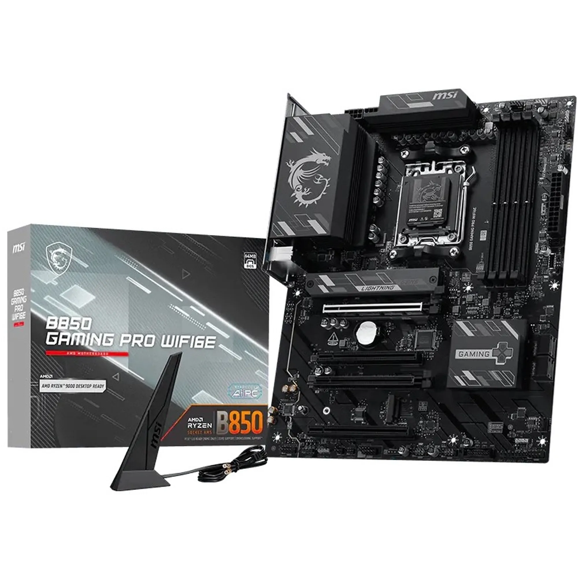 Купить Материнская плата MSI B850 GAMING PRO WIFI6E (sAM5, AMD B850, DDR5, ATX) - фото 1