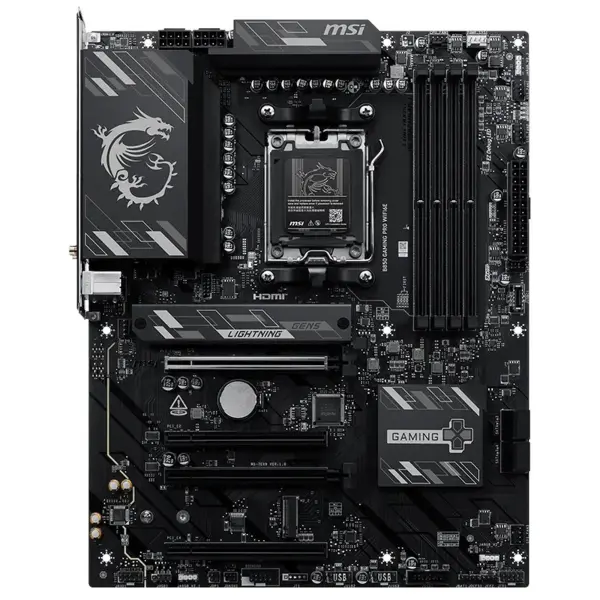 Купить Материнская плата MSI B850 GAMING PRO WIFI6E (sAM5, AMD B850, DDR5, ATX) - фото 2