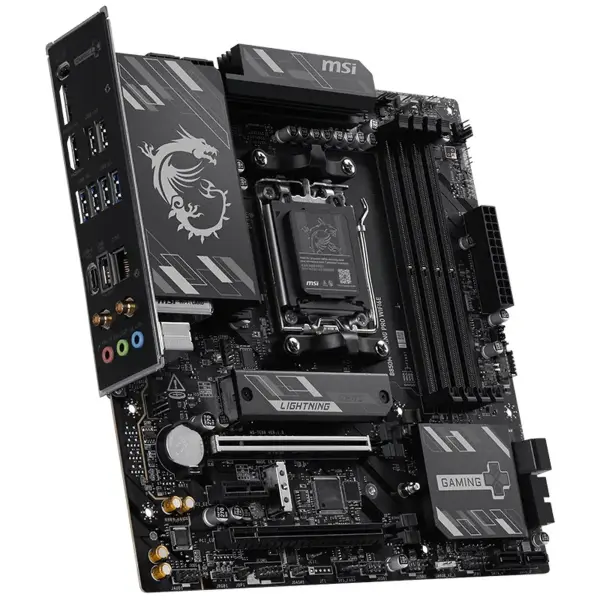 Купить Материнская плата MSI B850M GAMING PRO WIFI6E (sAM5, AMD B850, DDR5, mATX) - фото 4