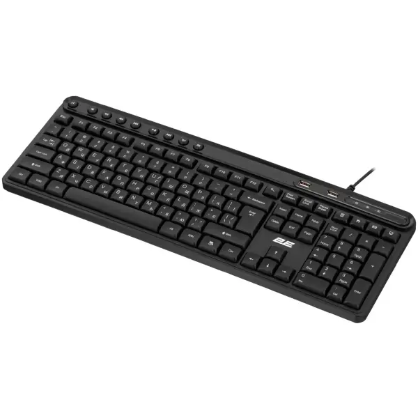 Купить Клавиатура 2E KS1100 USB UA Black (2E-KS1100UB_UA) - фото 3
